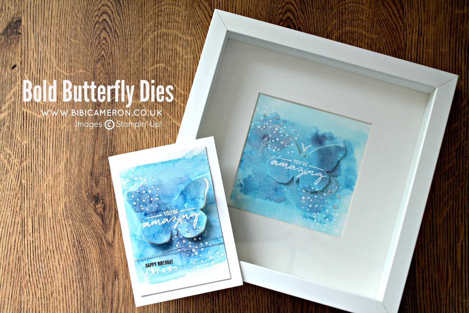 BOLD BUTTERFLY FRAMELITS DIES BY STAMPIN’ UP! FOR GOLBAL DESING PROJECT  #GDP034 – Sketch Challenge