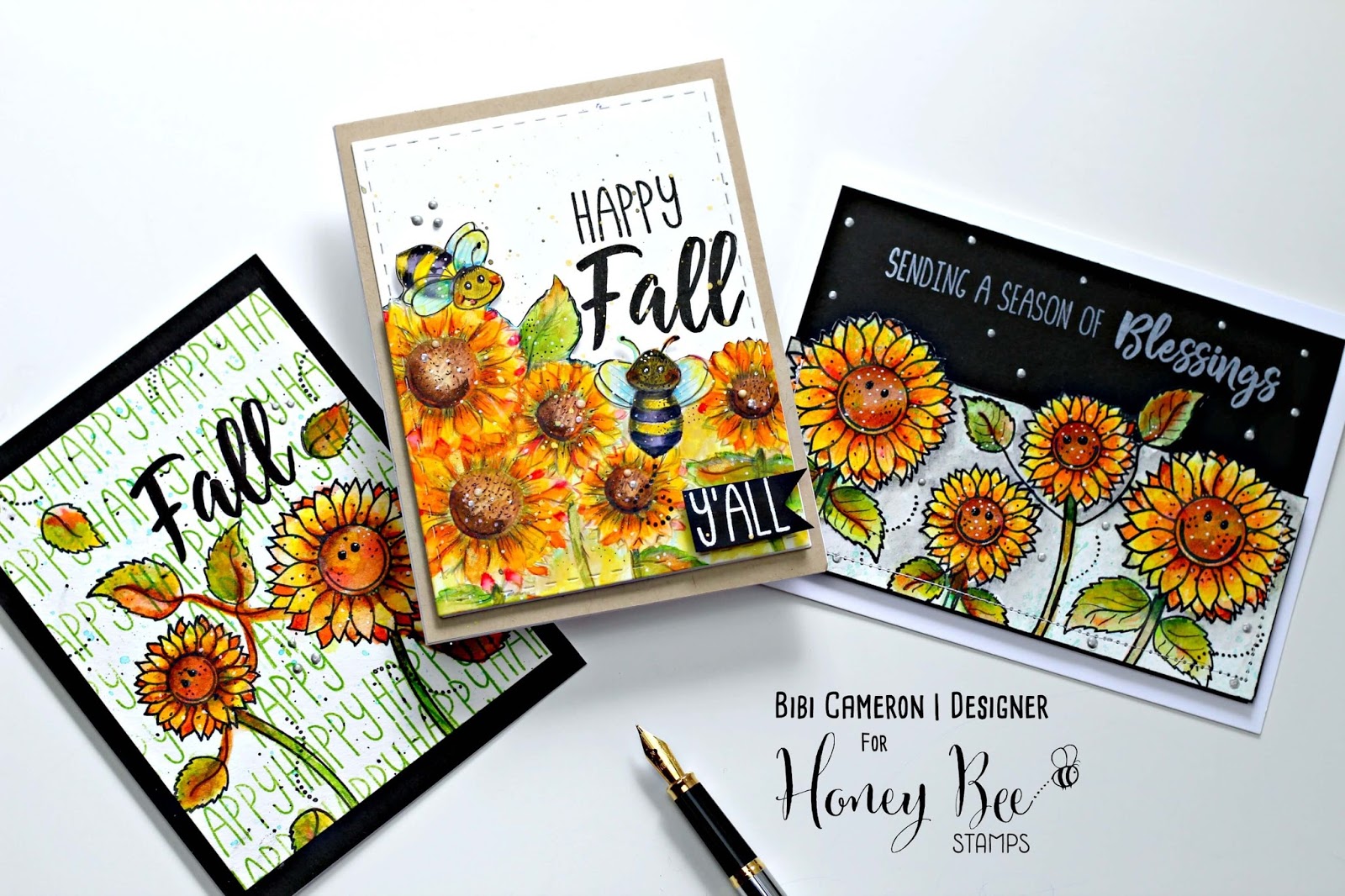 Happy Fall Y’all Stamp Set By Honey Bee | Video Post