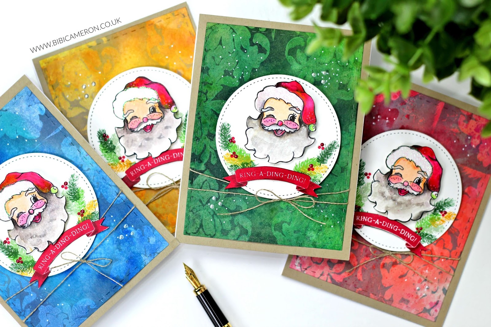 Happy World Card Making Day  with  Mixed Media Christmas Cards