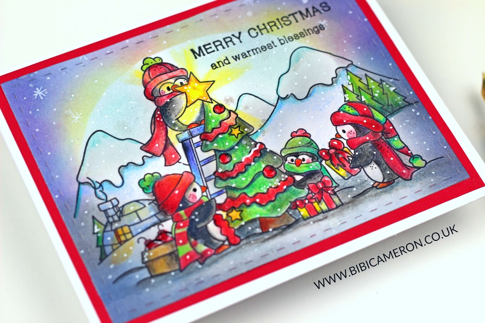 An Arctic Christmas Stamp Set by Simon Says Stamps