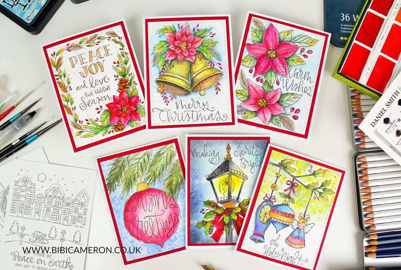 Suzy’s Classical Christmas Watercolor Prints #SSSCyberWeek