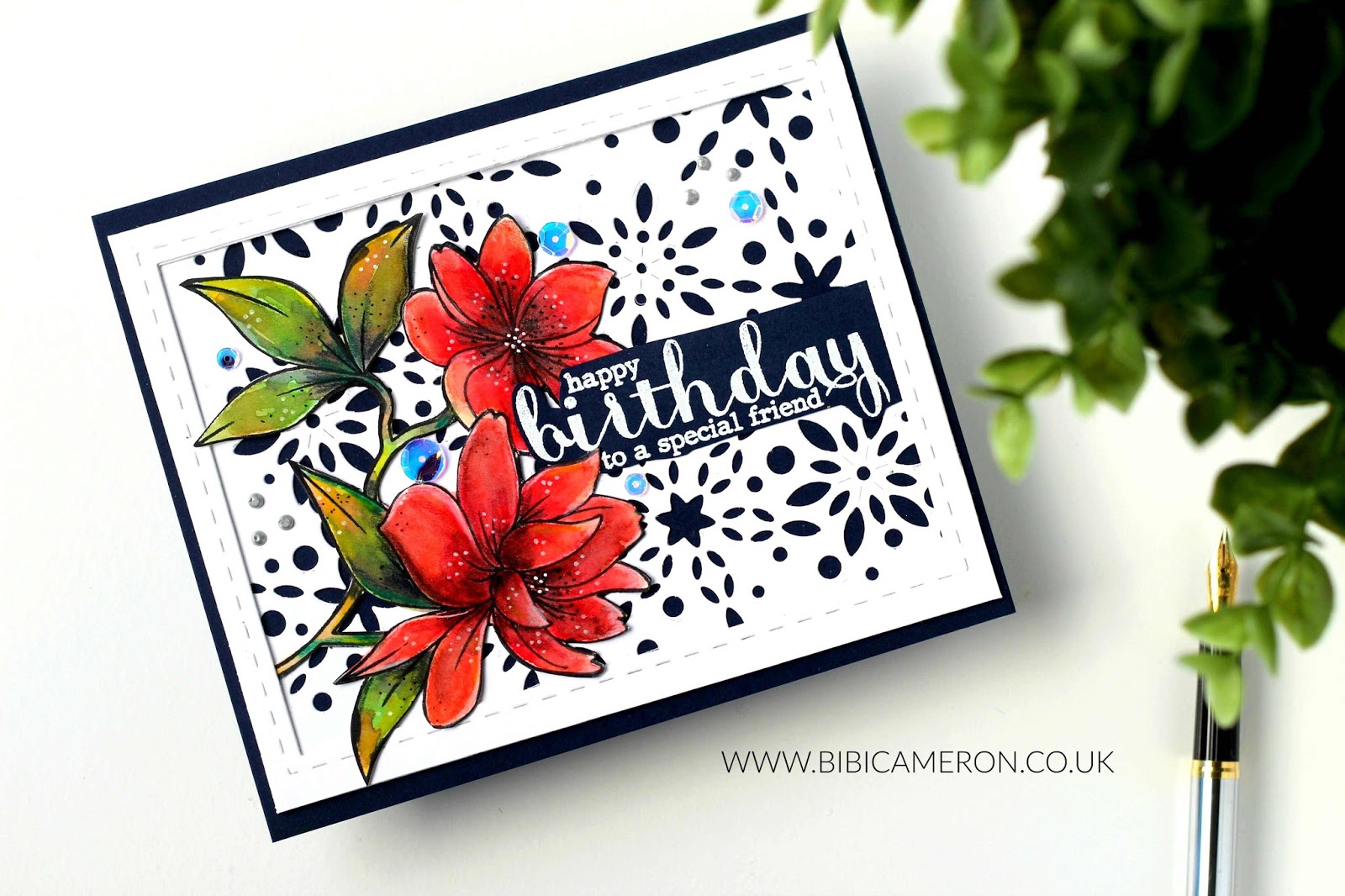 Birthday Card with Christmas Supplies? | SSS Snowburst Collage Die + VIDEO