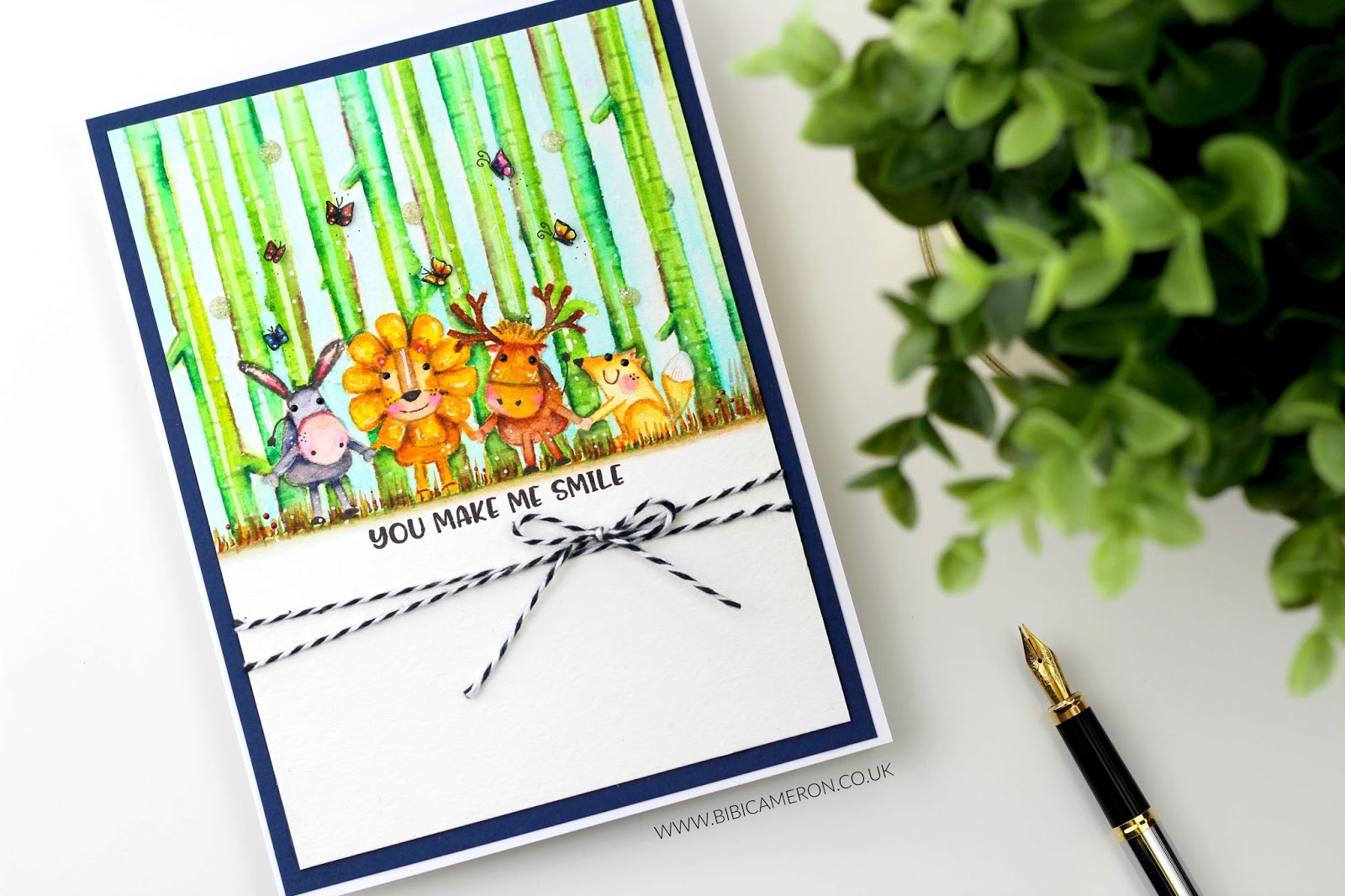 No Line Watercolor Critters |  Best Friends Stamp Set by Simon Says Stamp