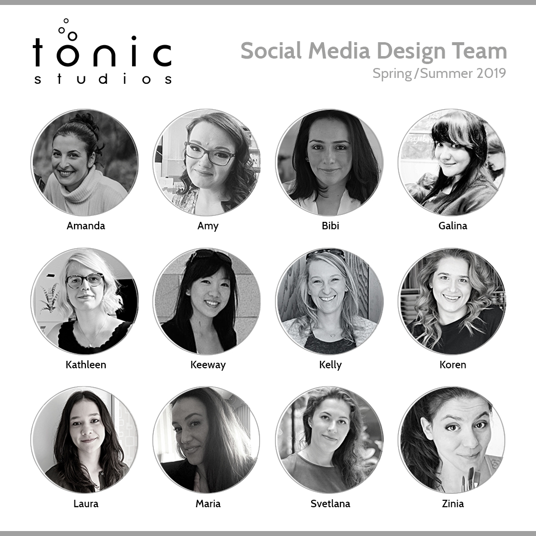 New Tonic Studios  Social Media Design Team ! YAY