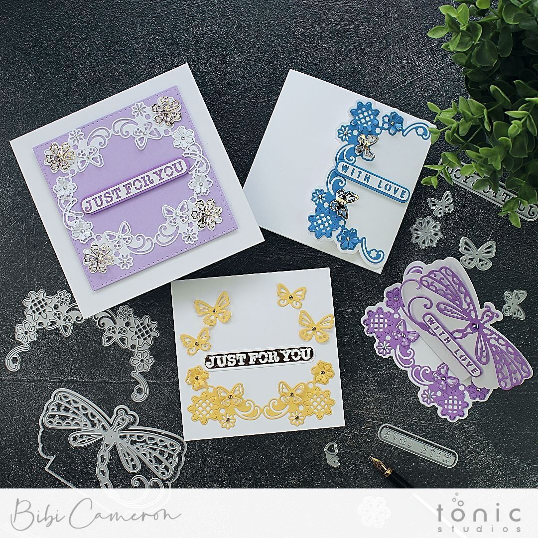 5 Quick and Easy ideas with the New Designer Choice Die by Tonic Studios | October 2019