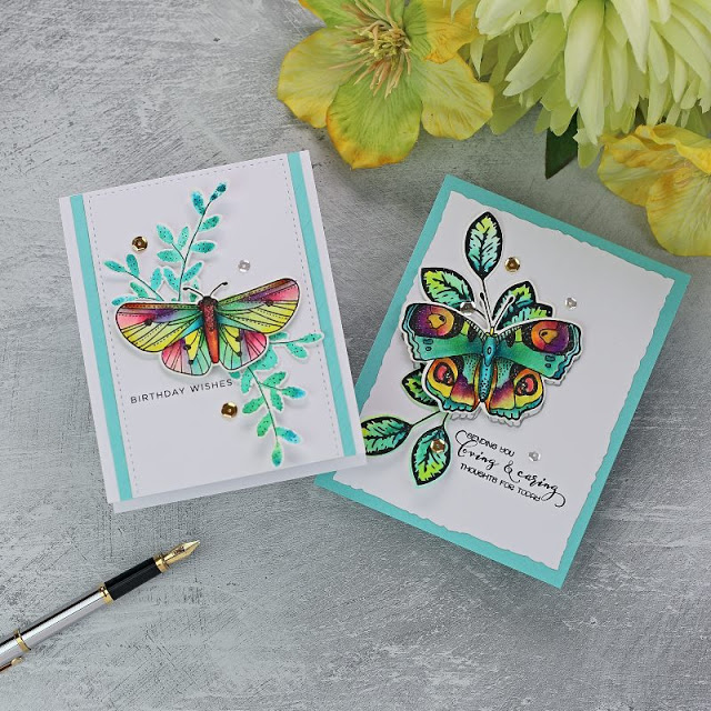 Big & Bold Butterflies by Colorado Craft + Karin Markers