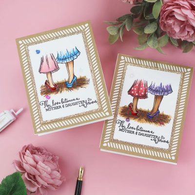 Lovely Legs Mothers and Daughters Cards