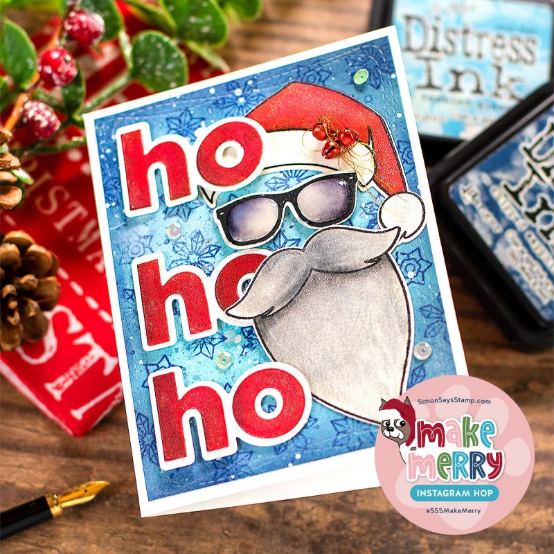 The Man The Myth Santa Die Cut Christmas Card