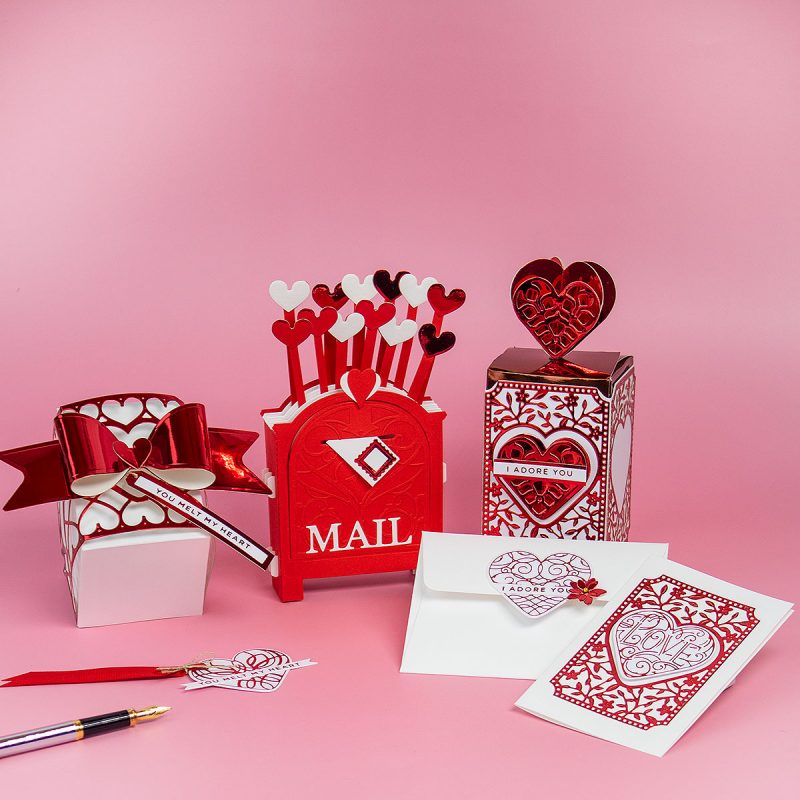 11 San Valentine’s Papercraft Ideas +Spellbinders Kits January 2021