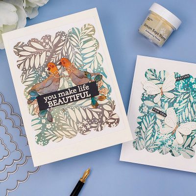 Simon Says Stamp Hello Beautiful Blog Hop Day 2  + Embossing Resist