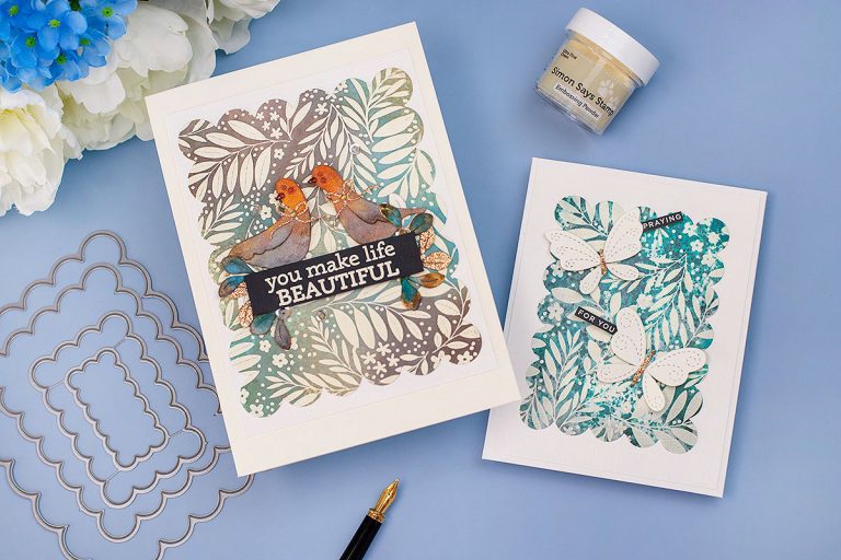Simon Says Stamp Hello Beautiful Blog Hop Day 2 + Embossing Resist ...