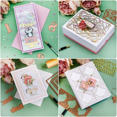 7  Ideas Spellbinders Large, Small, APG and Hot Foil Kits February 2021