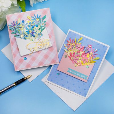 Spellbinders Club Kits April 2021 + 9 projects