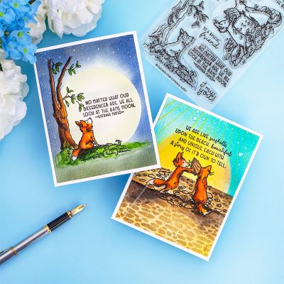 CCC Anita Jeram June Release Blog Hop [A Fox Life Stamp Set]