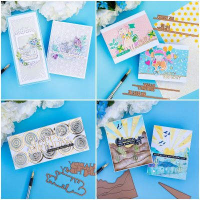 Spellbinders Kits June 2021 + 8 Projects