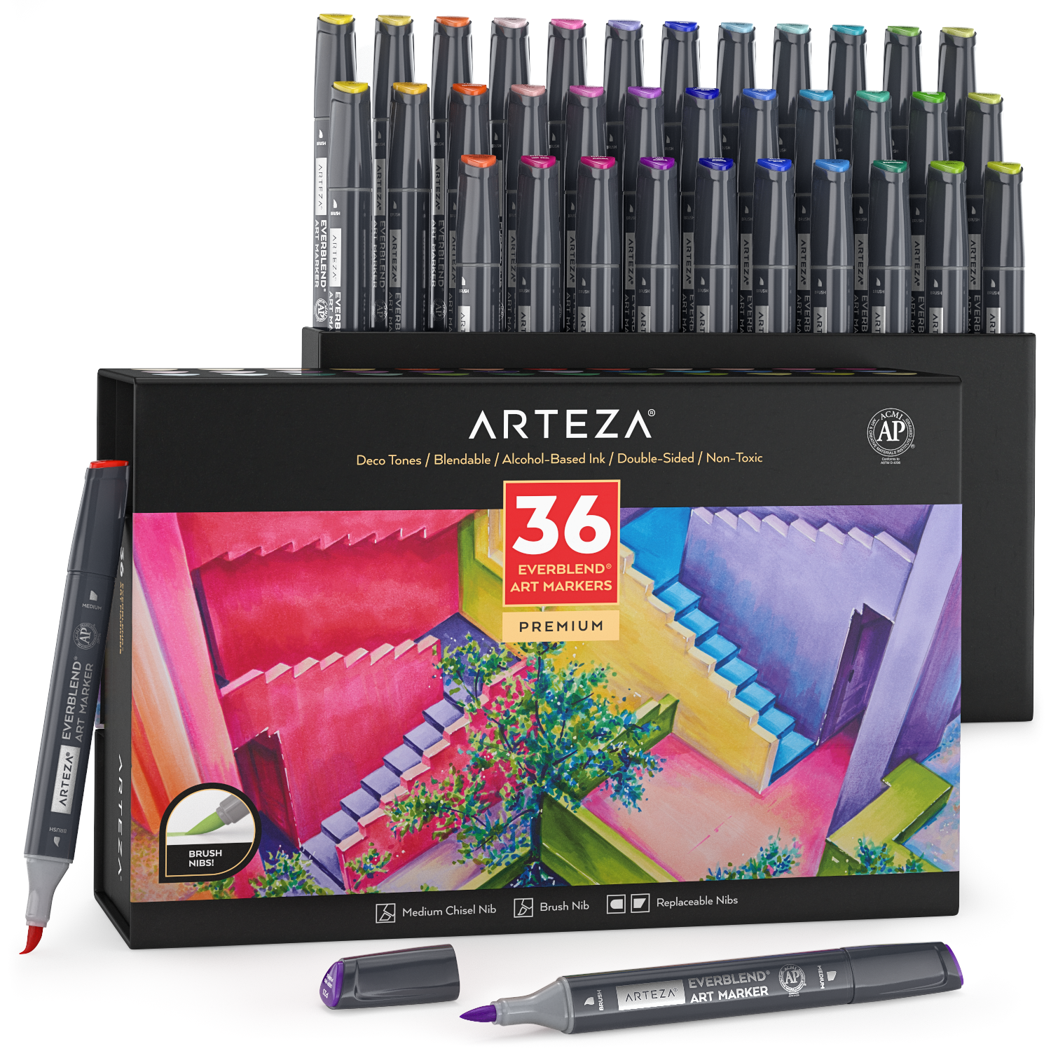 Arteza Real Brush Pens are they worth it? - Bibi Cameron