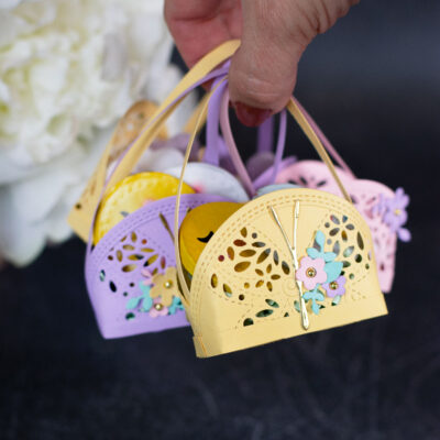 From an Oval Die-Cut to an Easter Basket or Party Favour