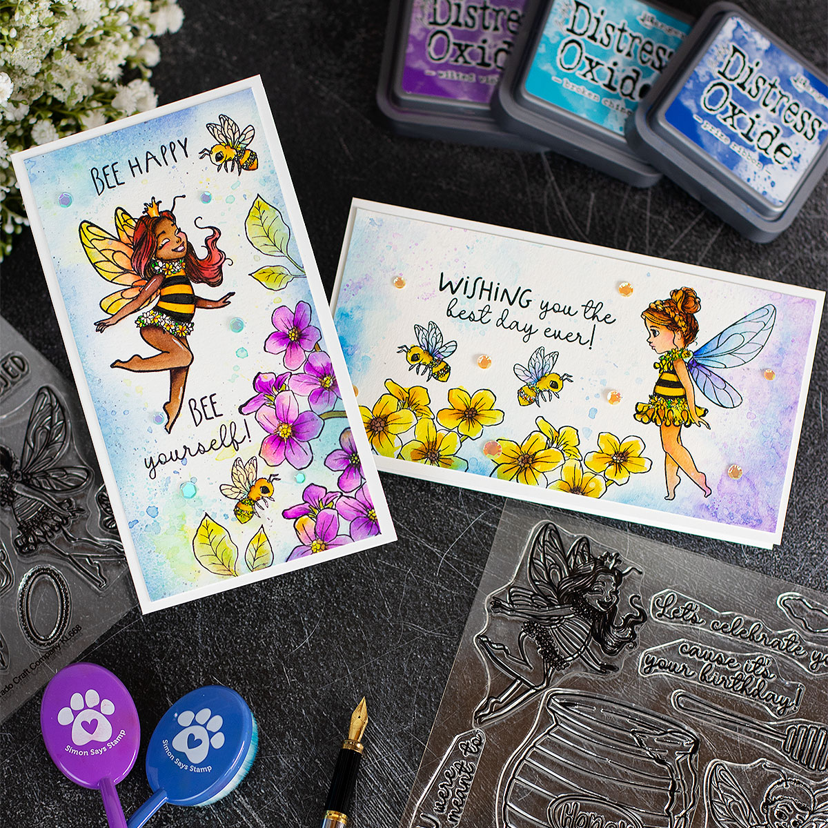 New Kris Lauren Bee Stamps Blog Hop Giveaways Bibi Cameron