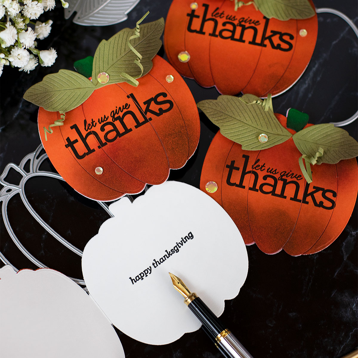 Truly Thankful Holiday Cards - Deluxe