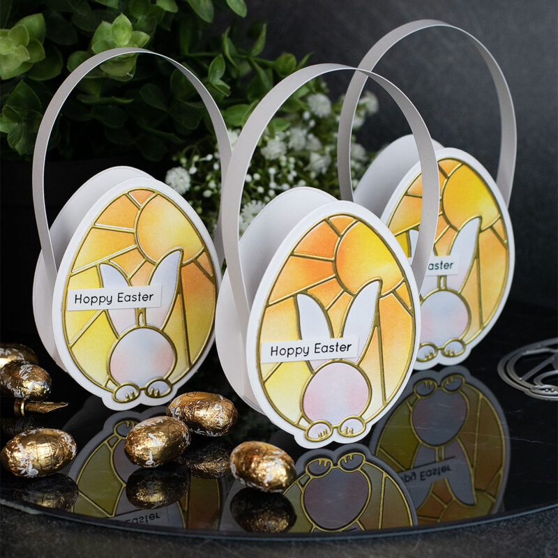 SSS Easter Bunny Egg Treat Holder Idea