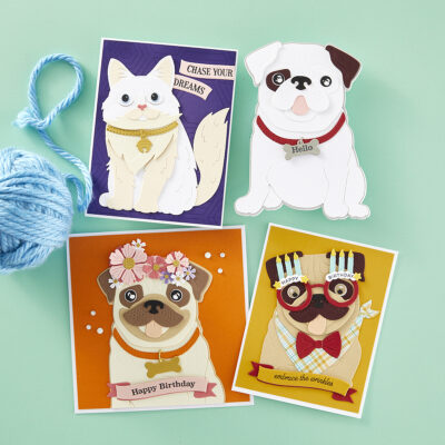 Spellbinders Bibi’s Cats & Pugs Collection