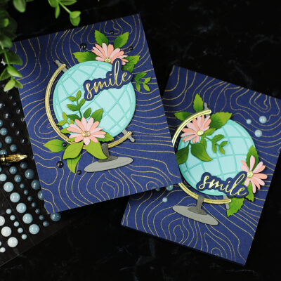 Easy World Map Cards | Altenew World In Bloom