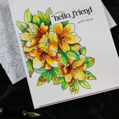 Altenew STAMPtember | Watercolor Flowers