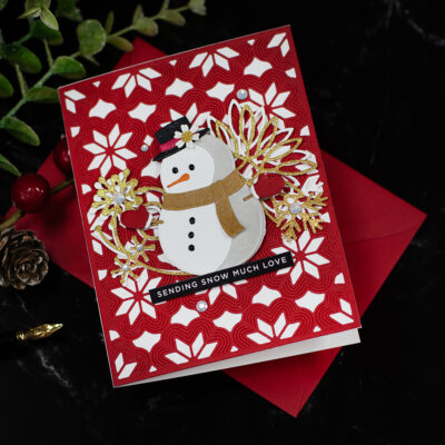 DIY Snowman Xmas Card + SSS Frosty