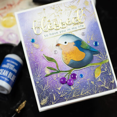 Easy Blending Technique with Intense Liquid Colours