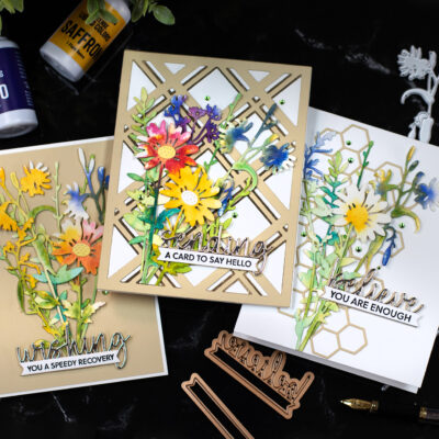 Drop & Blend Watercolor Technique for Cardmakers