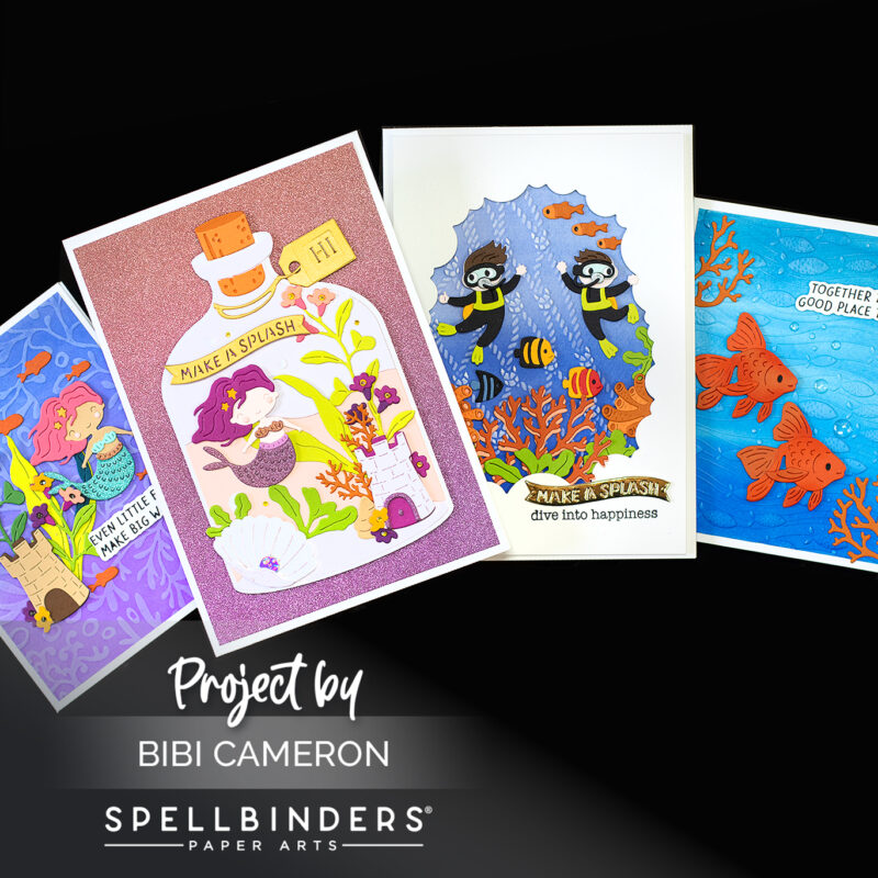 Spellbinders Kits August Blog Hop – Under the Sea Card Ideas