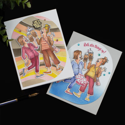 Art Impressions STAMPtember 2025 | Boba Babes Stamps and Dies