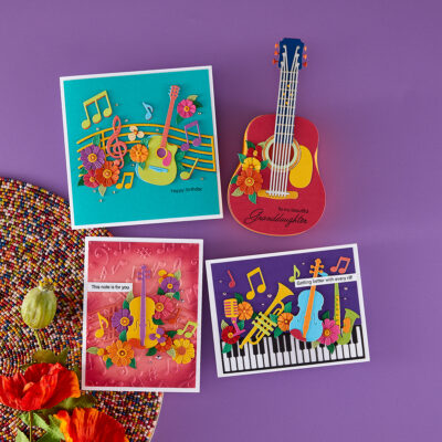 New Spellbinders Bibi’s Musical Notes