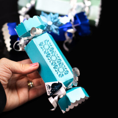 Easy and Quick Die-Cut Christmas Cracker | Alex Syberia