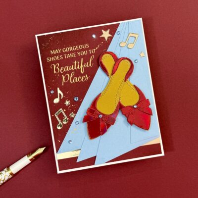 Die-cut Shoe Cardmaking Ideas | Alex Syberia