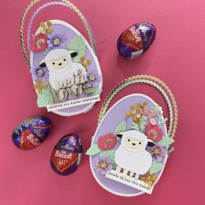 Egg-Shaped Easter Box | SSS Sweet Sheep and More