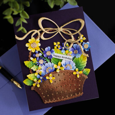 Let’s Talk About Dark Backgrounds | SSS Country Basket Bouquet